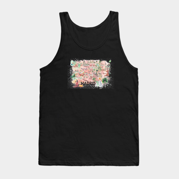 Madrid Tank Top by artshop77